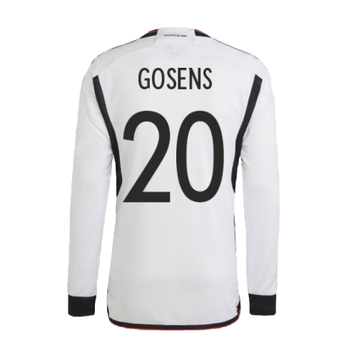 2022-2023 Germany Long Sleeve Home Shirt (GOSENS 20)