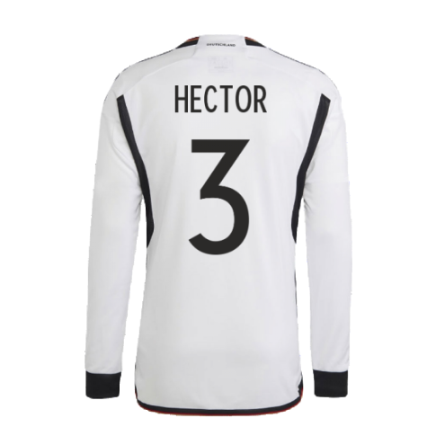 2022-2023 Germany Long Sleeve Home Shirt (HECTOR 3)