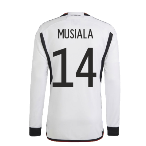 2022-2023 Germany Long Sleeve Home Shirt (MUSIALA 14)