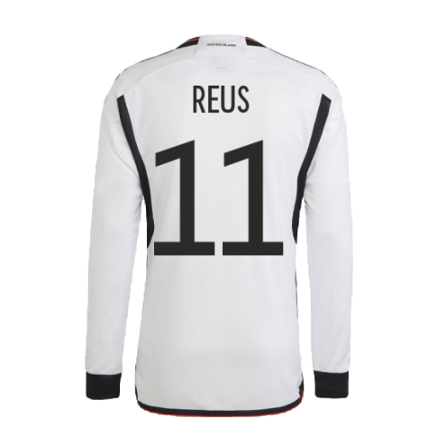 2022-2023 Germany Long Sleeve Home Shirt (REUS 11)