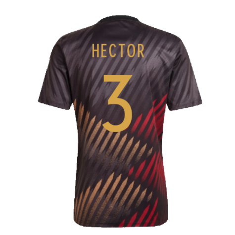 2022-2023 Germany Pre-Match Shirt (Black) (HECTOR 3)