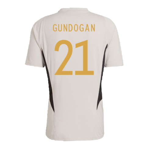 2022-2023 Germany Training Jersey (Alumina) (GUNDOGAN 21)