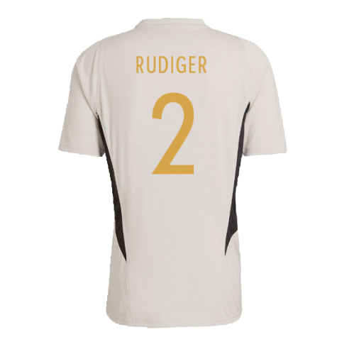 2022-2023 Germany Training Jersey (Alumina) (RUDIGER 2)