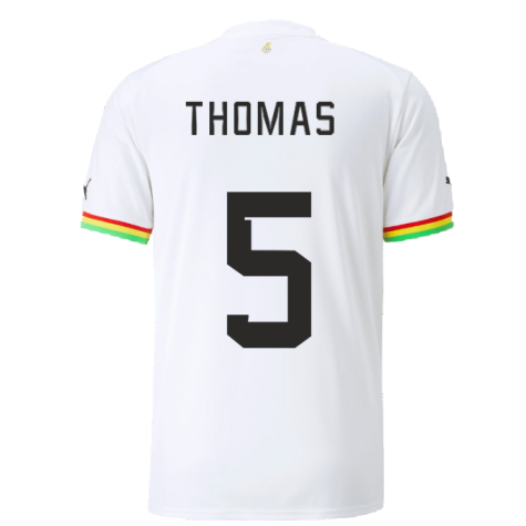 2022-2023 Ghana Home Shirt (THOMAS 5)