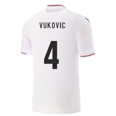 2022-2023 Hajduk Split Home Shirt (Vukovic 4)