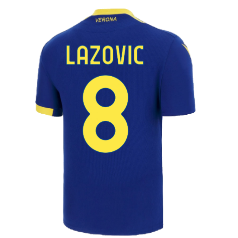 2022-2023 Hellas Verona Home Shirt (LAZOVIC 8)