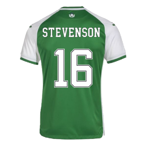 2022-2023 Hibernian Home Shirt (STEVENSON 16)