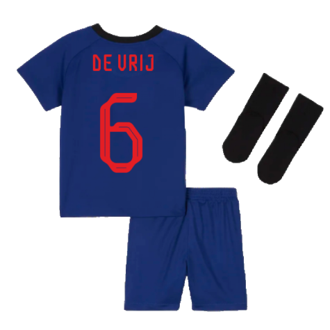 2022-2023 Holland Away Mini Kit (De Vrij 6)