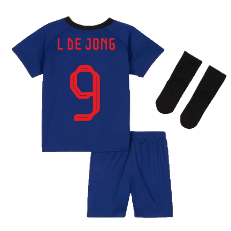 2022-2023 Holland Away Mini Kit (L De Jong 9)