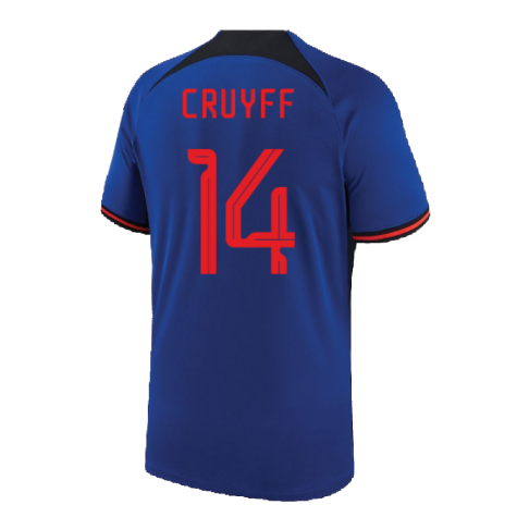 2022-2023 Holland Away Shirt (Kids) (CRUYFF 14)