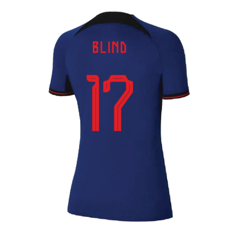 2022-2023 Holland Away Shirt (Ladies) (Blind 17)