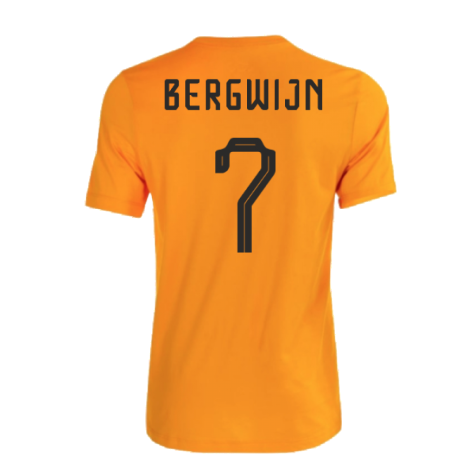 2022-2023 Holland Crest Tee (Orange) (BERGWIJN 7)