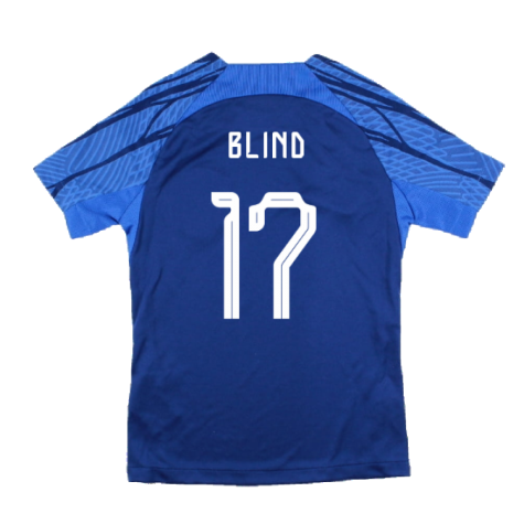 2022-2023 Holland Dri-FIT Training Shirt (Blue) - Kids (Blind 17)