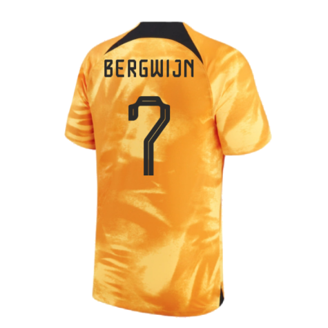 2022-2023 Holland Home Shirt (BERGWIJN 7)