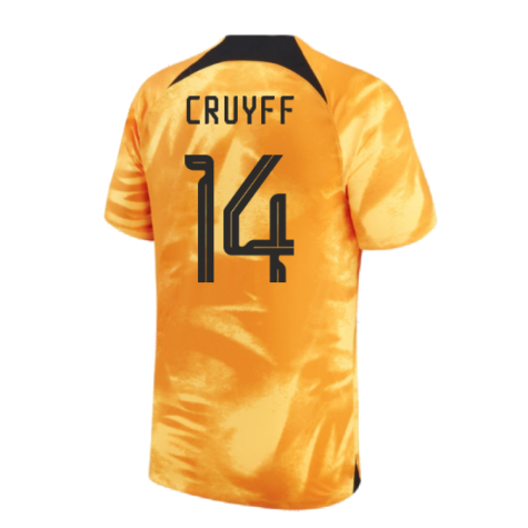 2022-2023 Holland Home Shirt (CRUYFF 14)