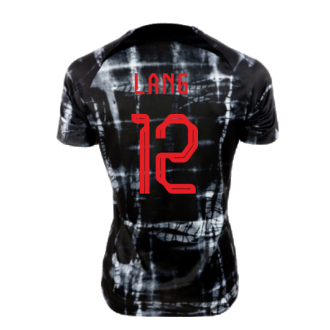 2022-2023 Holland Pre-Match Shirt (Black) - Kids (Lang 12)