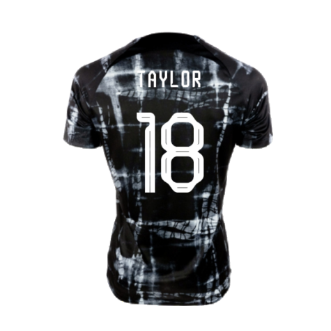 2022-2023 Holland Pre-Match Training Shirt (Black) (TAYLOR 18)