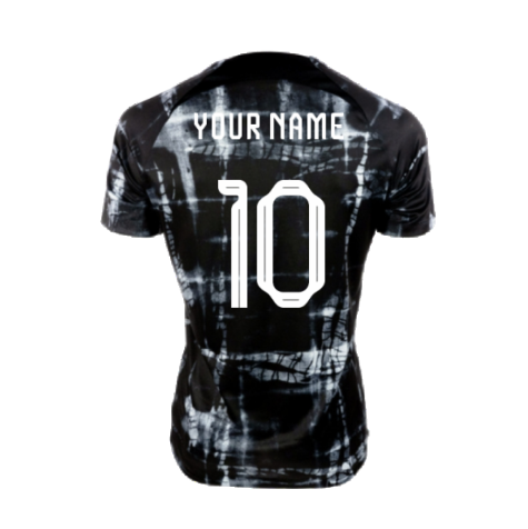 2022-2023 Holland Pre-Match Training Shirt (Black) (Your Name)