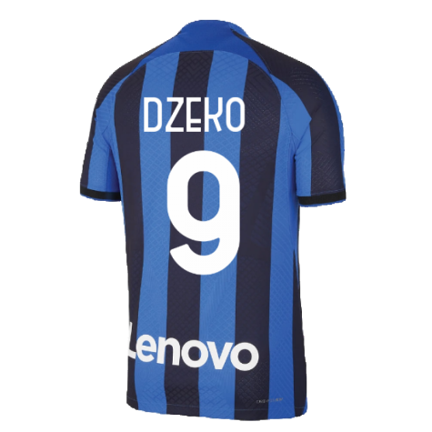 2022-2023 Inter Milan Home Jersey (DZEKO 9)