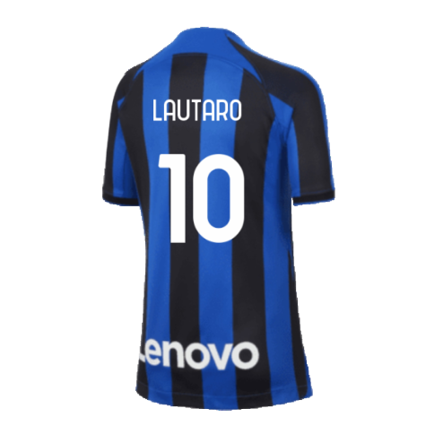 2022-2023 Inter Milan Home Shirt (Kids) (LAUTARO 10)