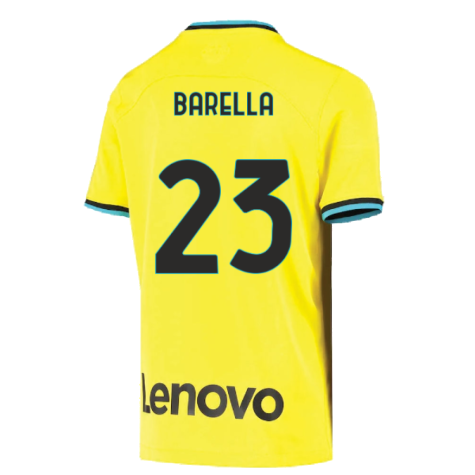 2022-2023 Inter Milan Third Shirt (Kids) (BARELLA 23)