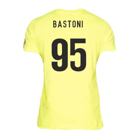 2022-2023 Inter Milan Voice Tee (Yellow) (BASTONI 95)