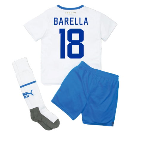 2022-2023 Italy Away Mini Kit (BARELLA 18)