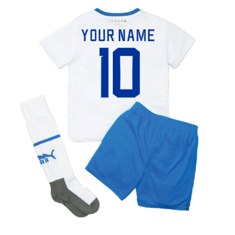 2022-2023 Italy Away Mini Kit (Your Name)