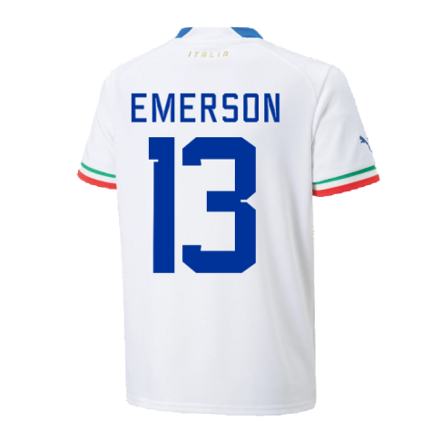 2022-2023 Italy Away Shirt (Kids) (EMERSON 13)