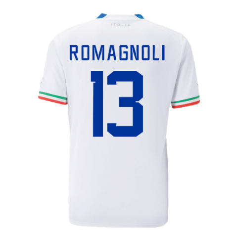 2022-2023 Italy Away Shirt (ROMAGNOLI 13)