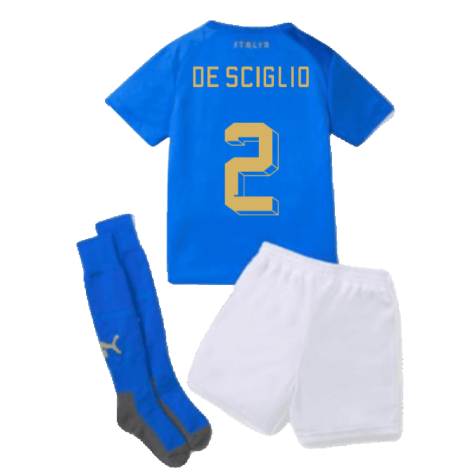 2022-2023 Italy Home Mini Kit (DE SCIGLIO 2)