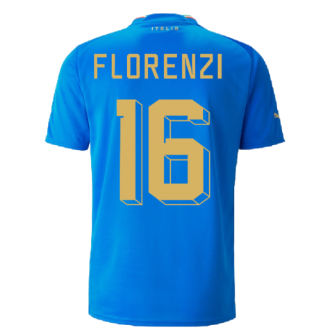 2022-2023 Italy Home Shirt (FLORENZI 16)