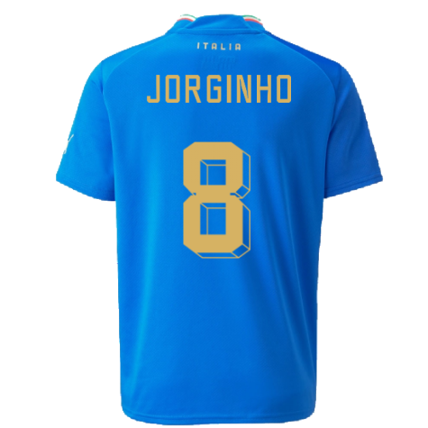 2022-2023 Italy Home Shirt (Kids) (JORGINHO 8)