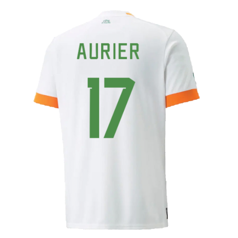 2022-2023 Ivory Coast Away Shirt (AURIER 17)