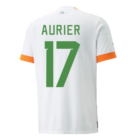 2022-2023 Ivory Coast Away Shirt (AURIER 17)