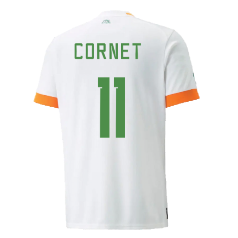 2022-2023 Ivory Coast Away Shirt (CORNET 11)