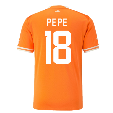 2022-2023 Ivory Coast Home Shirt (PEPE 18)