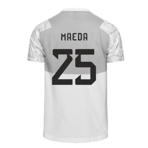 2022-2023 Japan Game Day Travel Tee (White) (Maeda 25)