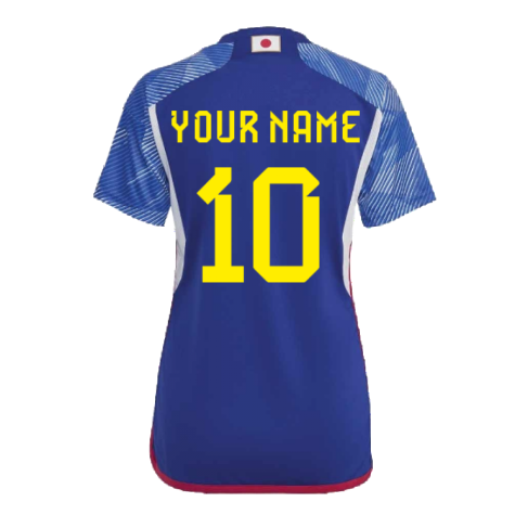 2022-2023 Japan Home Shirt (Ladies) (Your Name)