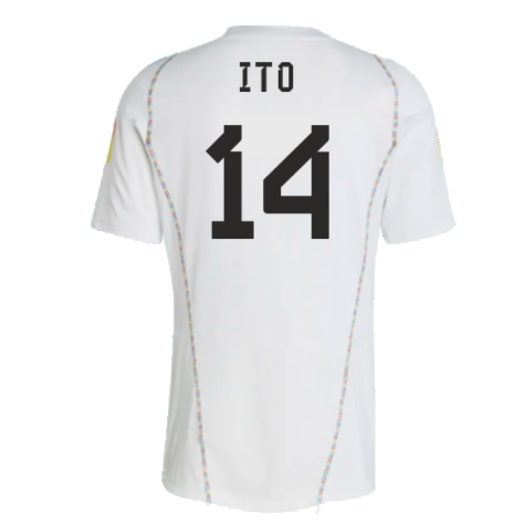 2022-2023 Japan Pre-Match Shirt (White) (Ito 14)