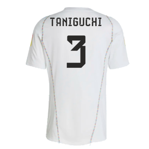 2022-2023 Japan Pre-Match Shirt (White) (Taniguchi 3)