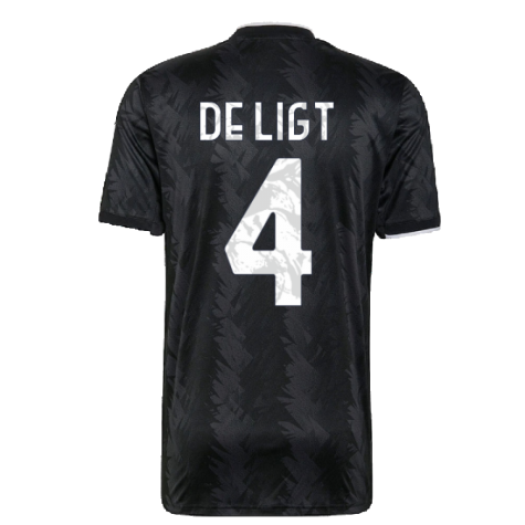 2022-2023 Juventus Away Shirt (DE LIGT 4)