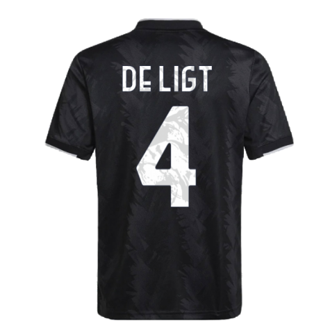 2022-2023 Juventus Away Shirt (Kids) (DE LIGT 4)