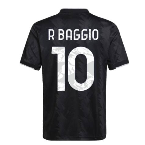 2022-2023 Juventus Away Shirt (Kids) (R BAGGIO 10)