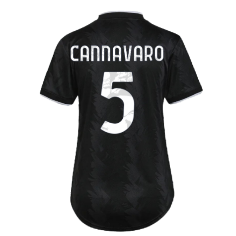 2022-2023 Juventus Away Shirt (Ladies) (CANNAVARO 5)