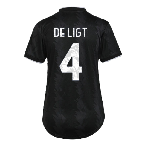 2022-2023 Juventus Away Shirt (Ladies) (DE LIGT 4)