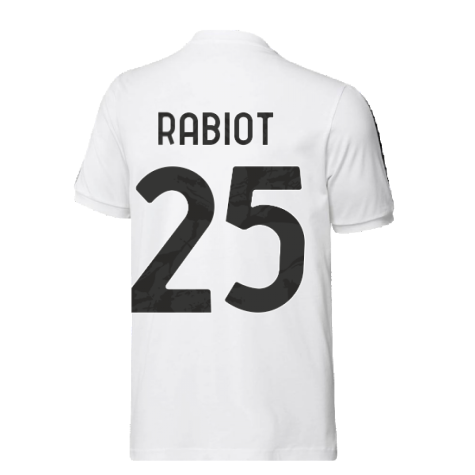 2022-2023 Juventus DNA 3S Tee (White) (RABIOT 25)