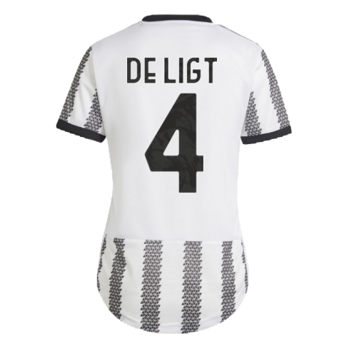 2022-2023 Juventus Home Shirt (Ladies) (DE LIGT 4)