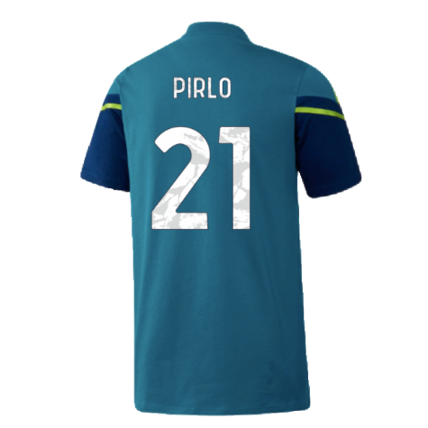 2022-2023 Juventus Training Shirt (Active Teal) - Kids (PIRLO 21)