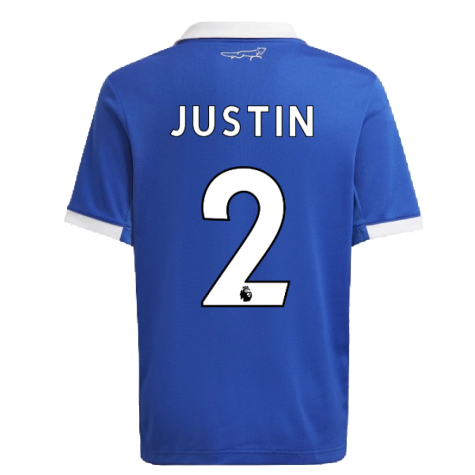 2022-2023 Leicester City Home Shirt (Kids) (JUSTIN 2)